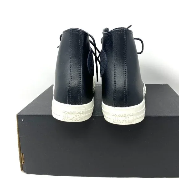 Converse 170100C Men's Sneaker OrthoLite Chuck Taylor AS High Top Leather Black - Picture 6 of 9